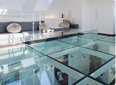 Стеклянные полы