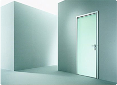 Стеклянные двери